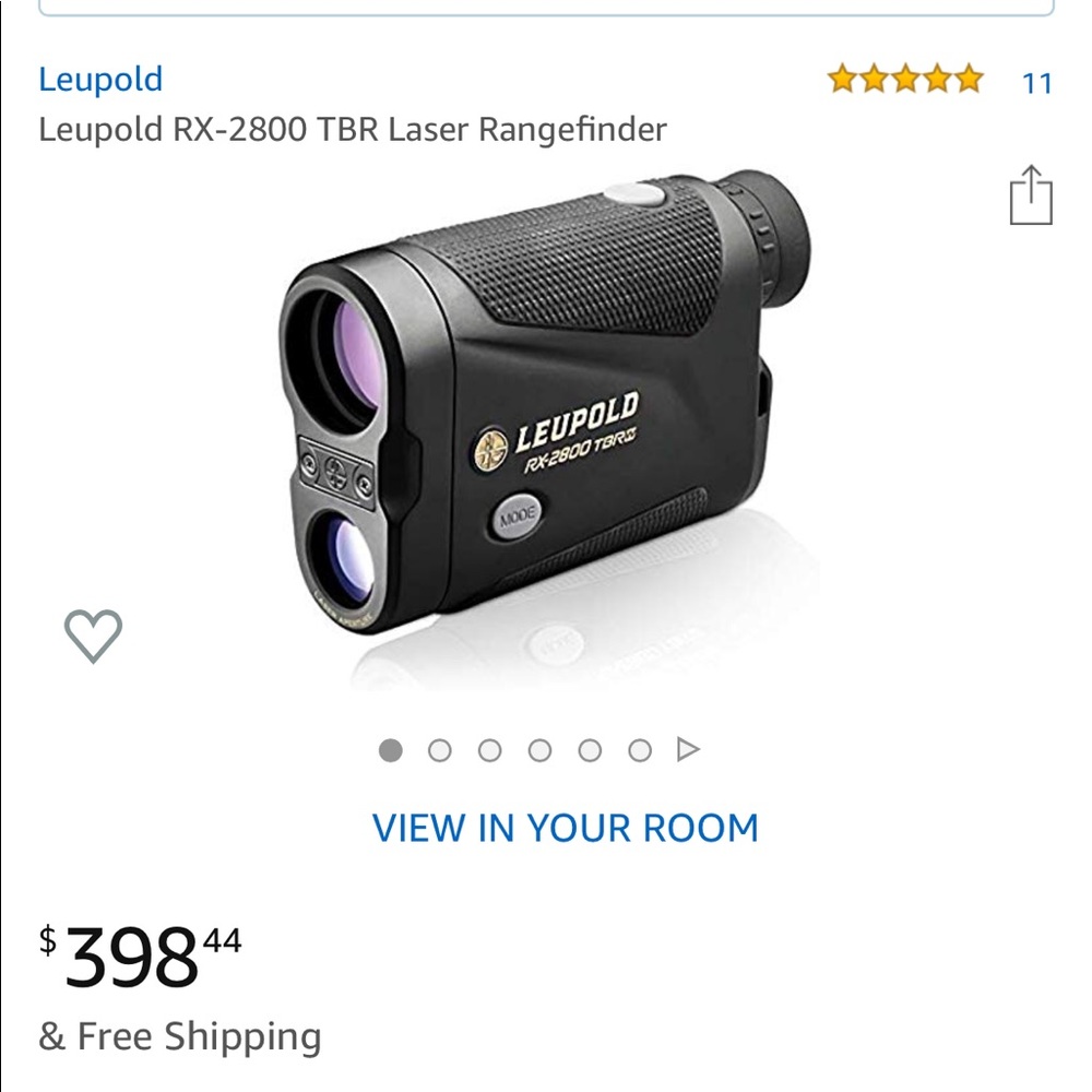 Leupold rangfinder. NWT